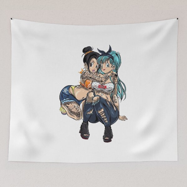 Item preview, Bulma And Chichi a Bulma And Chichi a Bulma And Chichi designed and sold by Pillane.