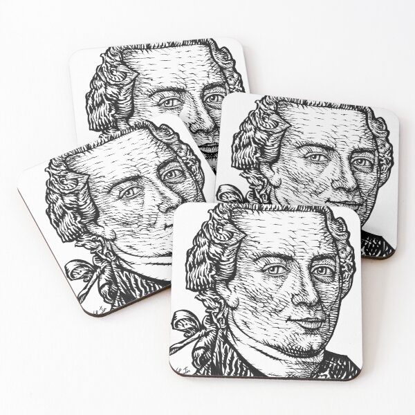 Item preview, IMMANUEL KANT ink portrait .2 designed and sold by lautir.