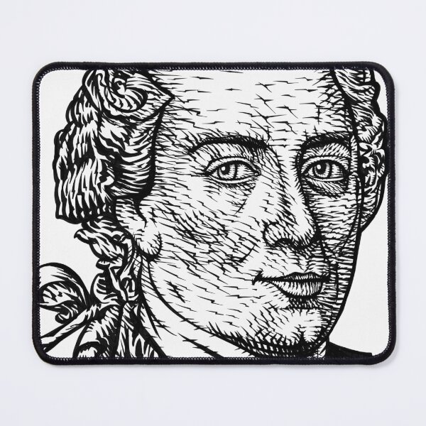 Item preview, IMMANUEL KANT ink portrait .2 designed and sold by lautir.