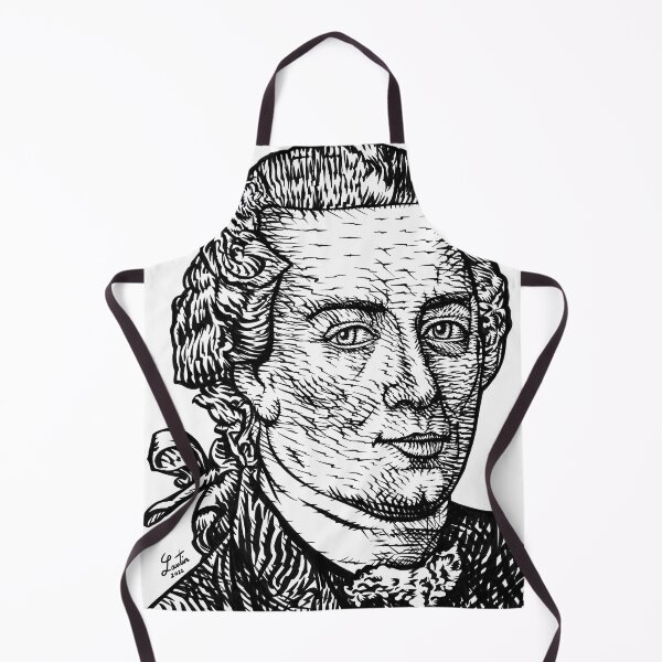 Item preview, IMMANUEL KANT ink portrait .2 designed and sold by lautir.