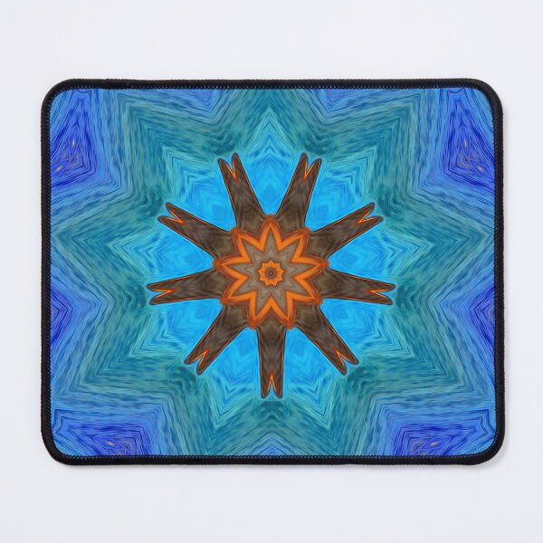 Item preview, *LUMINOUS CONCERTO FOR A NINE-POINTED STAR, IN OCEAN MOON - BAHA'I SIGN - UNITY IN DIVERSITY - BAHA'I WORLD PEACE - UNIVERSAL LOVE - WORLD CITIZEN* designed and sold by Ralek.