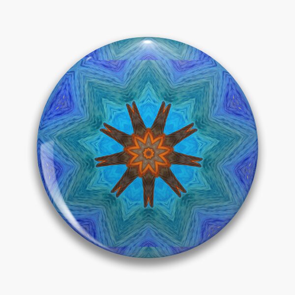 Item preview, *LUMINOUS CONCERTO FOR A NINE-POINTED STAR, IN OCEAN MOON - BAHA'I SIGN - UNITY IN DIVERSITY - BAHA'I WORLD PEACE - UNIVERSAL LOVE - WORLD CITIZEN* designed and sold by Ralek.