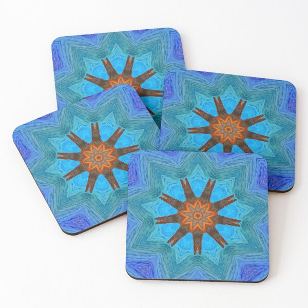 Item preview, *LUMINOUS CONCERTO FOR A NINE-POINTED STAR, IN OCEAN MOON - BAHA'I SIGN - UNITY IN DIVERSITY - BAHA'I WORLD PEACE - UNIVERSAL LOVE - WORLD CITIZEN* designed and sold by Ralek.
