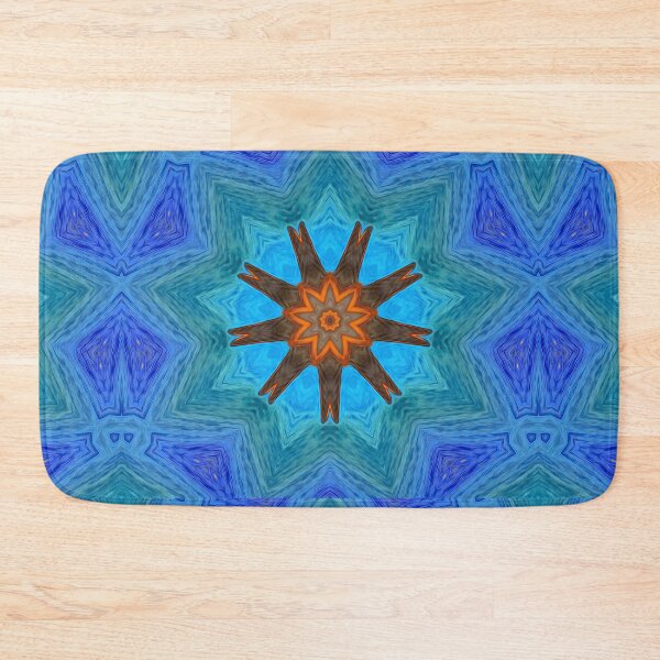 Item preview, *LUMINOUS CONCERTO FOR A NINE-POINTED STAR, IN OCEAN MOON - BAHA'I SIGN - UNITY IN DIVERSITY - BAHA'I WORLD PEACE - UNIVERSAL LOVE - WORLD CITIZEN* designed and sold by Ralek.