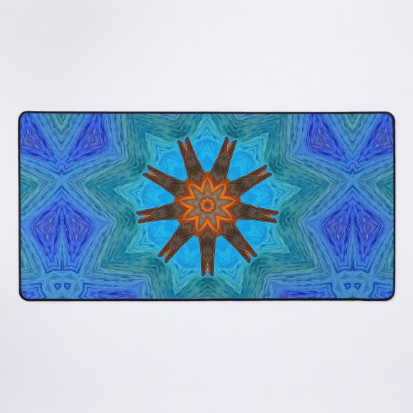 Item preview, *LUMINOUS CONCERTO FOR A NINE-POINTED STAR, IN OCEAN MOON - BAHA'I SIGN - UNITY IN DIVERSITY - BAHA'I WORLD PEACE - UNIVERSAL LOVE - WORLD CITIZEN* designed and sold by Ralek.