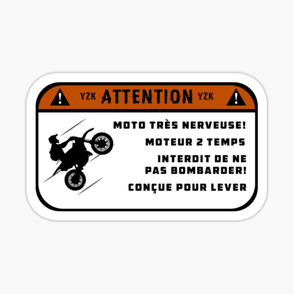 Item preview, Copie de YAMAHA YZ Vintage Logo designed and sold by YZKDesign.