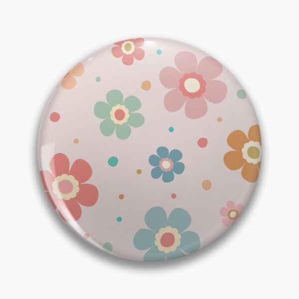 Item preview, Cute Multicolor Flower Pattern On Pastel Pink designed and sold by Cato99.