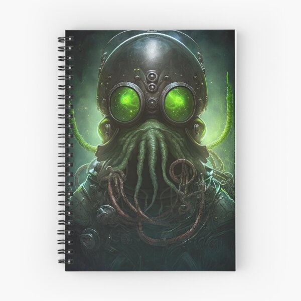 Item preview, Spaceman Cthulhu Closeup designed and sold by JaimeLikes.