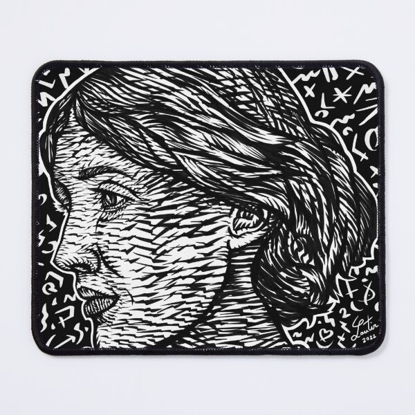 Item preview, VIRGINIA WOOLF ink portrait .3 designed and sold by lautir.