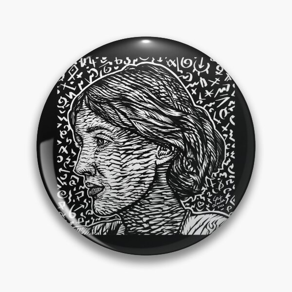 Item preview, VIRGINIA WOOLF ink portrait .3 designed and sold by lautir.
