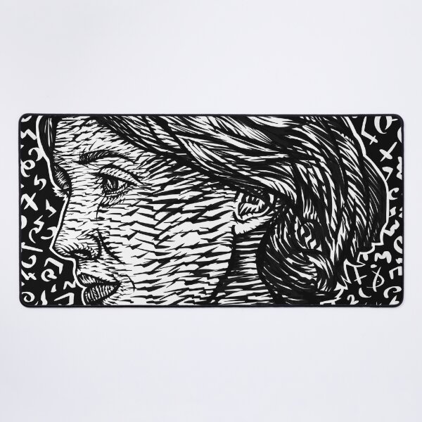 Item preview, VIRGINIA WOOLF ink portrait .3 designed and sold by lautir.