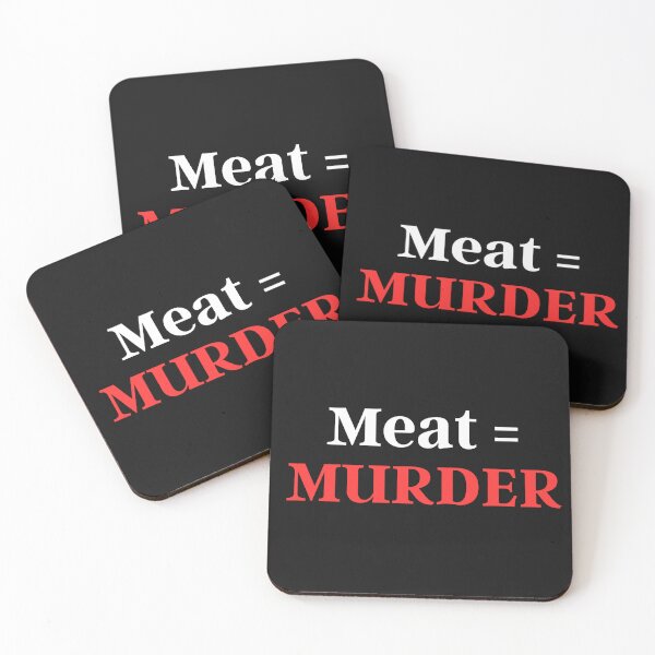 Item preview,  Ethical and Environmental Statement: "Meat is Murder" designed and sold by Adorations.