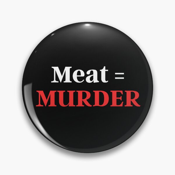 Item preview,  Ethical and Environmental Statement: "Meat is Murder" designed and sold by Adorations.