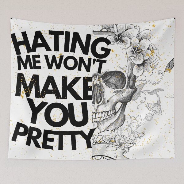 Item preview, Hating me wont make you pretty shirt  designed and sold by Castore design.