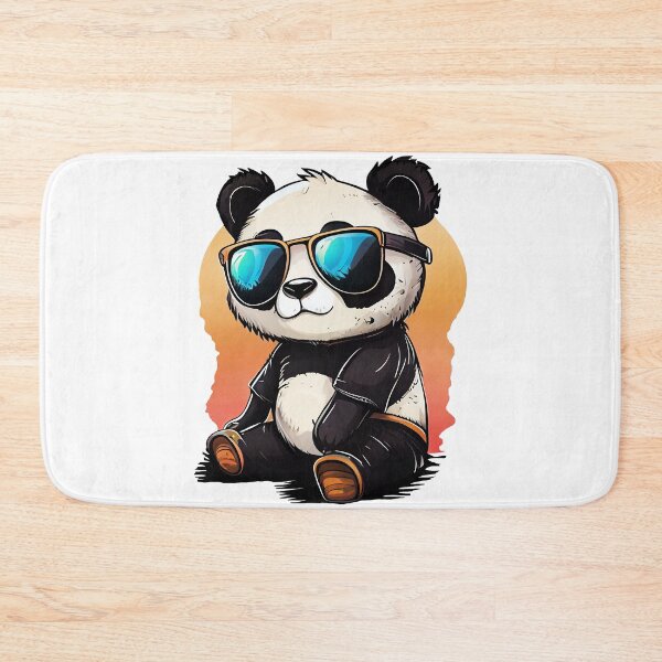 Item preview, Cool panda with sunglasses designed and sold by Melcu.