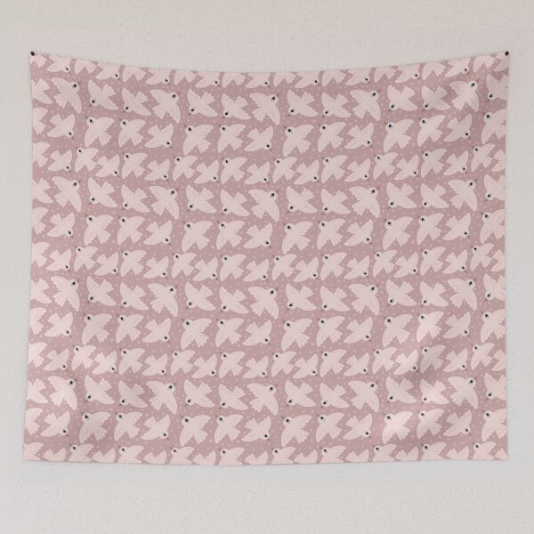 Item preview, Lovely birds on beige designed and sold by Capictures.