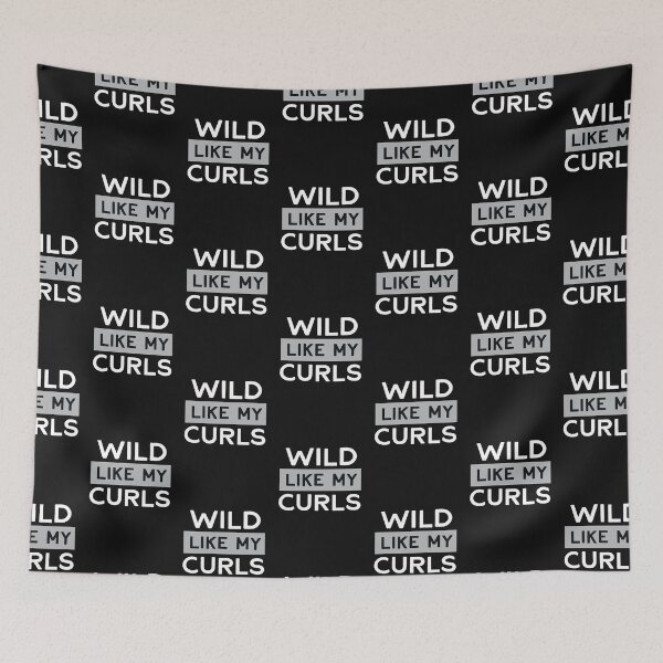 Item preview, Wild Like My Curls designed and sold by POPCulturejb.