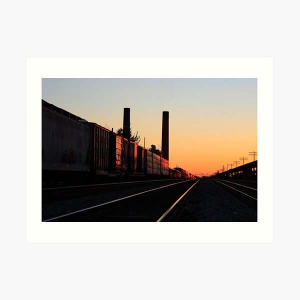 Into the Sunset Art Print