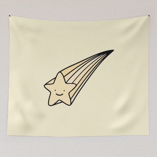 Item preview, Pastel Yellow Shooting Star designed and sold by everything4eva.