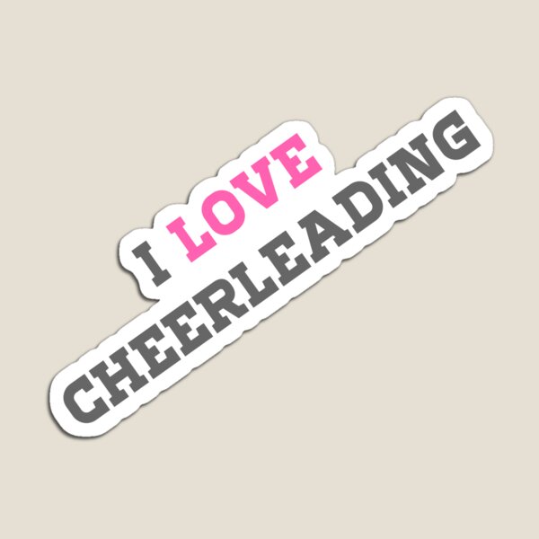 Item preview, I LOVE CHEERLEADING designed and sold by AlaskaGirl.