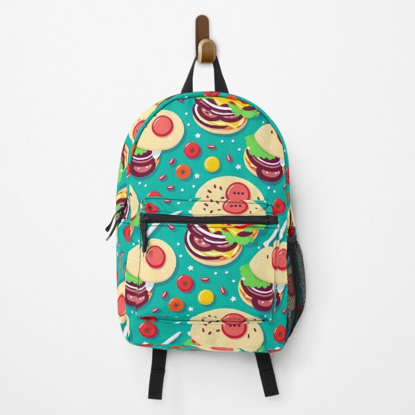 Item preview, Delicious Burger Food Abstract Pattern designed and sold by Artilize.