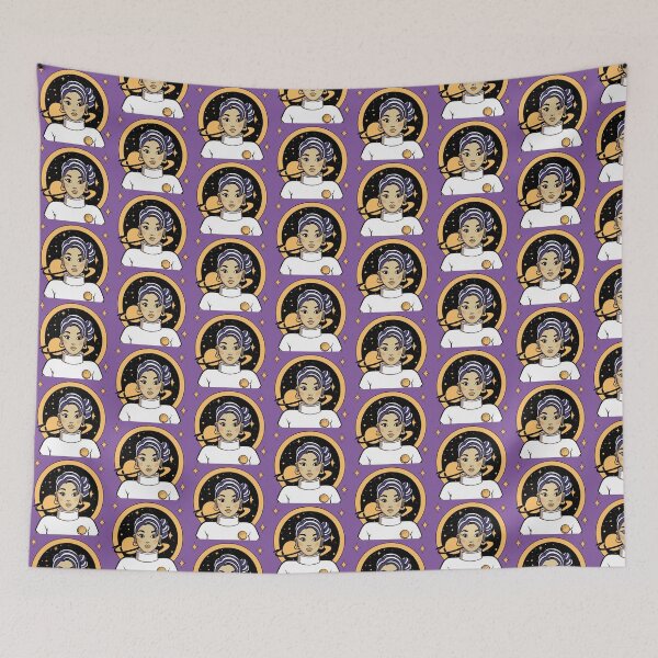 Item preview, Exploring the Cosmos - Astronaut, Saturn and Stars designed and sold by Nadoshaa1998.