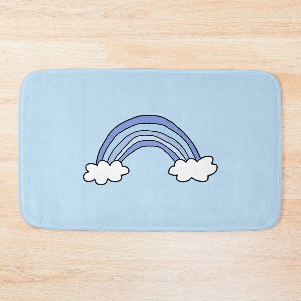 Item preview, Pastel Blue Rainbow designed and sold by everything4eva.