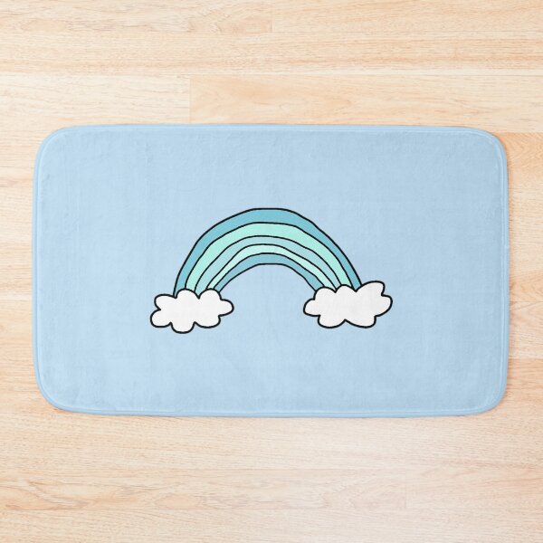 Item preview, Pastel Blue Rainbow designed and sold by everything4eva.
