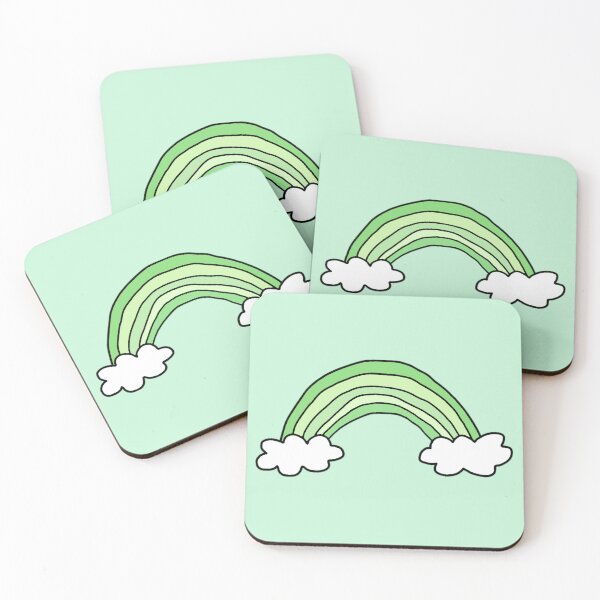 Item preview, Pastel Green Rainbow designed and sold by everything4eva.