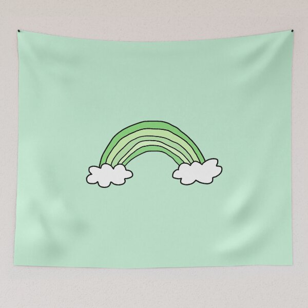 Item preview, Pastel Green Rainbow designed and sold by everything4eva.