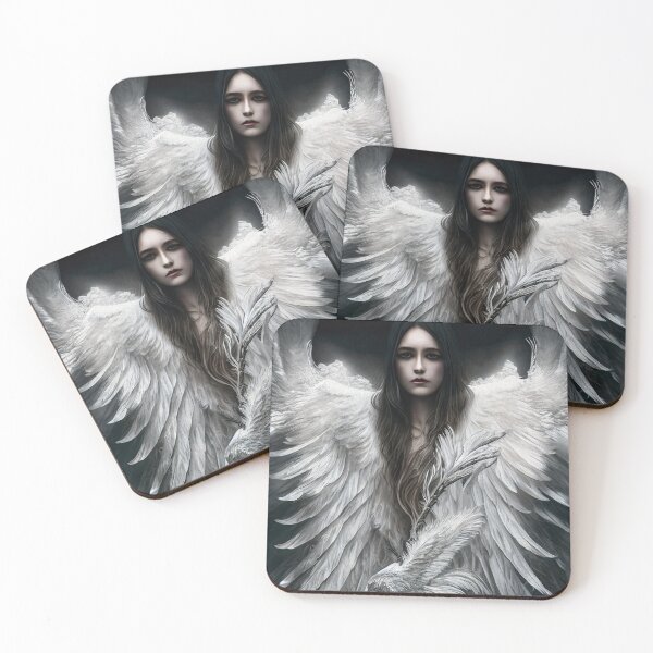Item preview, Seraphina Angels Fantasy Gothic Painting Art designed and sold by William A. McCarthy.