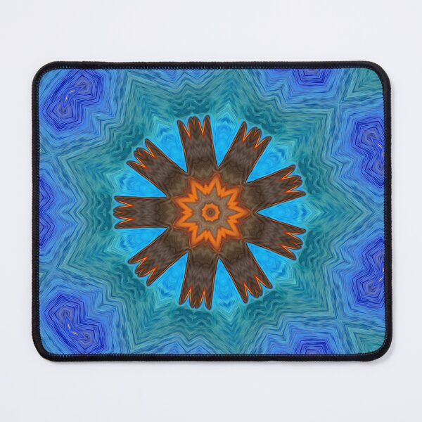 Item preview, *LUMINOUS CONCERTO FOR A NINE-POINTED STAR, IN OCEAN MOON - BAHA'I SIGN - UNITY IN DIVERSITY - BAHA'I WORLD PEACE - UNIVERSAL LOVE - WORLD CITIZEN* designed and sold by Ralek.