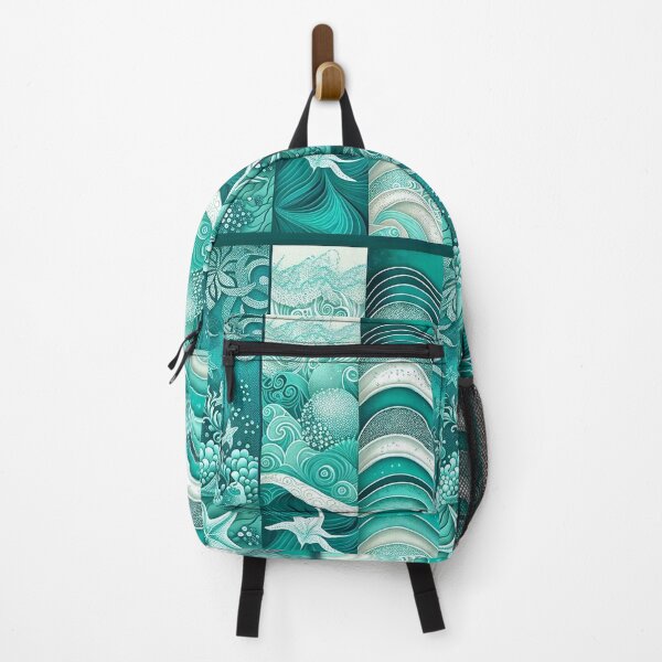 Item preview, Wave Ocean Details, Blue and Green Shades SeaStar, Starfish, Under the sea designed and sold by Shaka-Surf-Tees.