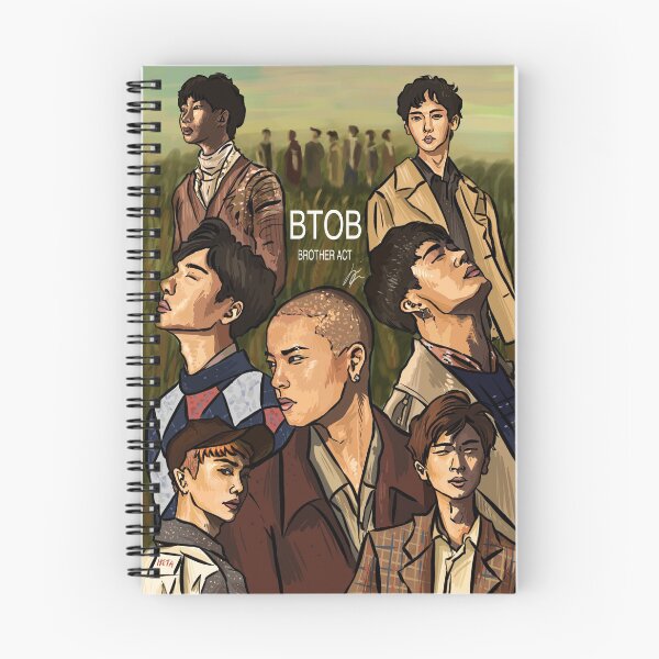Item preview, BTOB BROTHER ACT ILUSTRACIÓN designed and sold by quiversarrow.