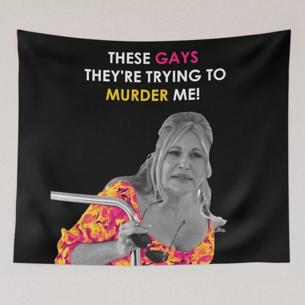 Item preview, Jennifer Coolidge these gays are trying to murder me designed and sold by MiyKu.