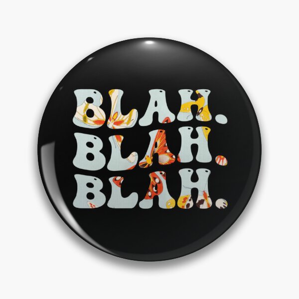 Item preview, Blah Blah Blah Retro designed and sold by Metabax.