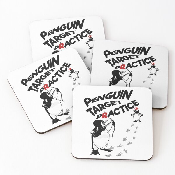 Item preview, Penguin, target practice designed and sold by Idea y Design.