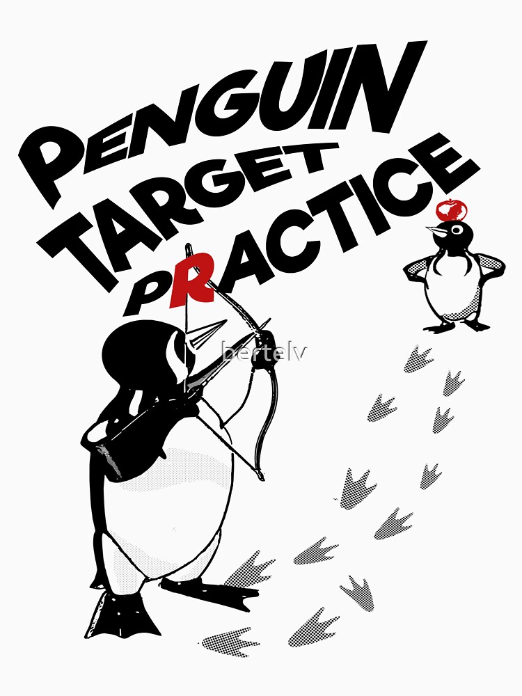 Penguin, target practice by bertelv