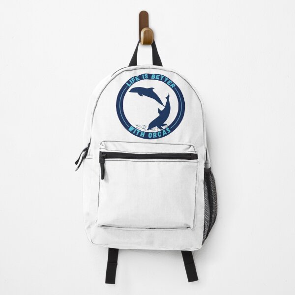 Item preview, Life Is Better With Orcas , new orca logo designed and sold by Robo-toons.