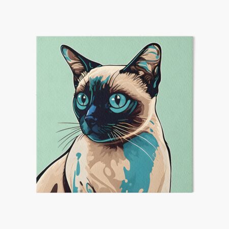 Angry Siamese Cat Gráfico por danmoroboshi · Creative Fabrica