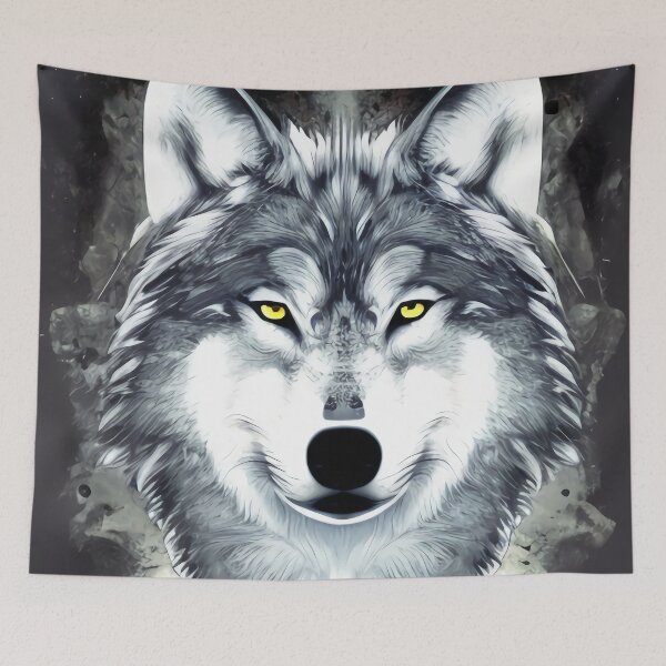 Item preview, Tpixx Unique White Wolf Art 045 Created by AI designed and sold by tpixx.