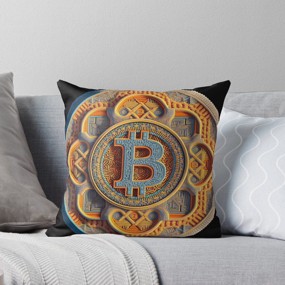 Item preview, Throw Pillow designed and sold by Psychedelic-Sap.