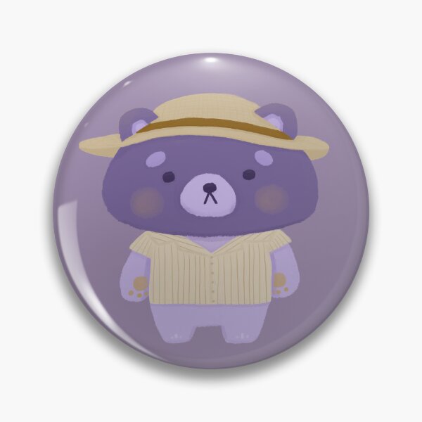 Item preview, summer mushroom bear designed and sold by lavendula-frog.