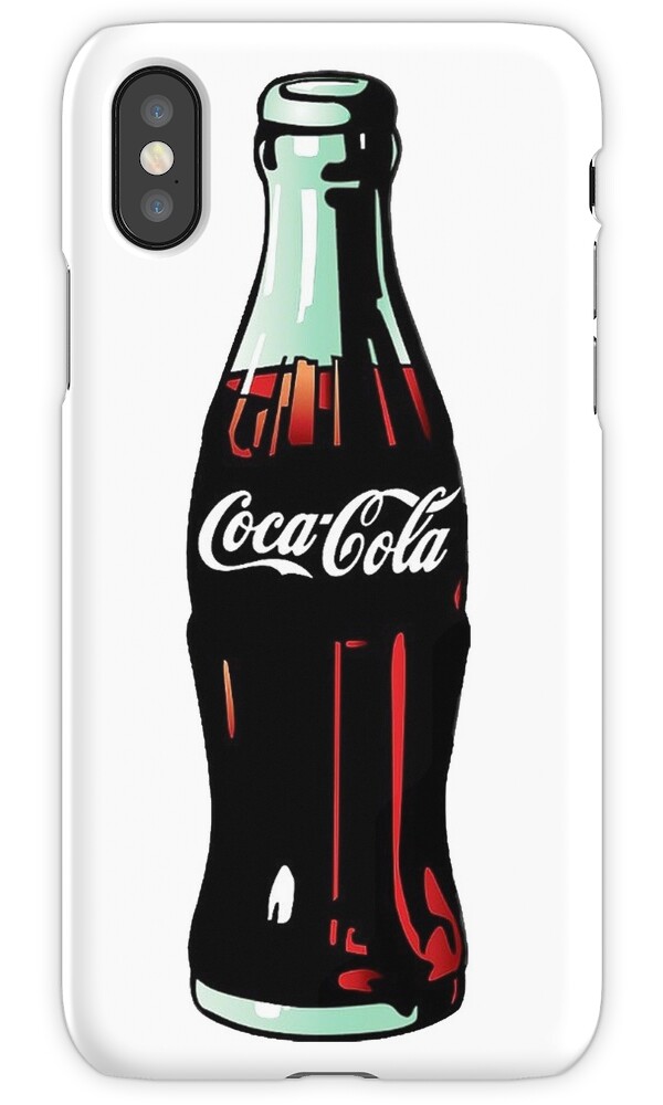 "Pop Art Coca-Cola Bottle" iPhone Cases & Covers by ...