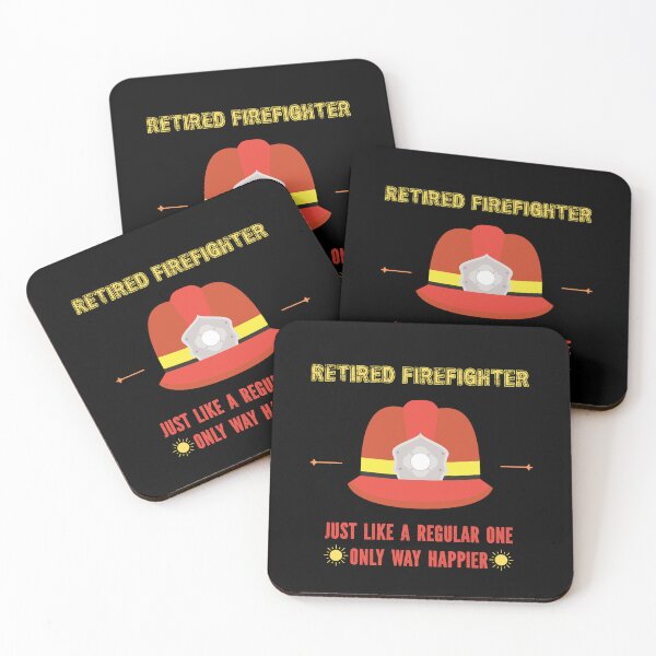 Item preview, Retired Firefighter designed and sold by GraphicBit.