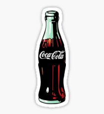 Pop Art Coca-Cola Bottle Sticker