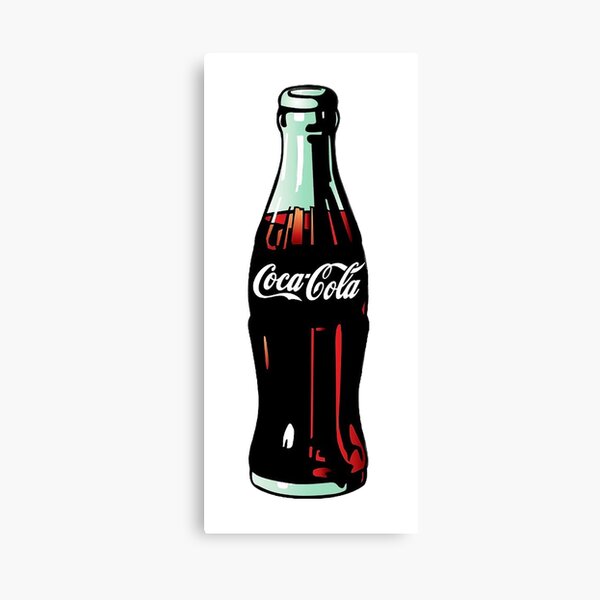 Bouteille Coca-Cola Pop Art Impression sur toile