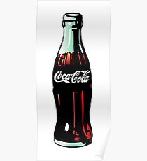 Póster Botella de Coca-Cola Pop Art
