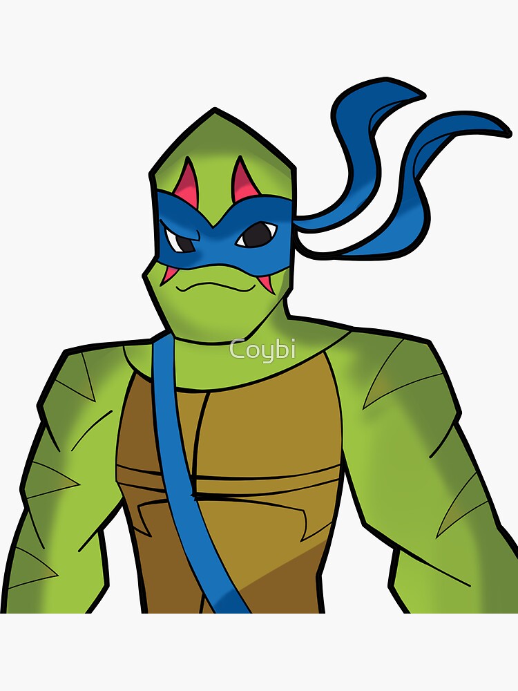 Sticker Leonardo - Tortugas Ninja