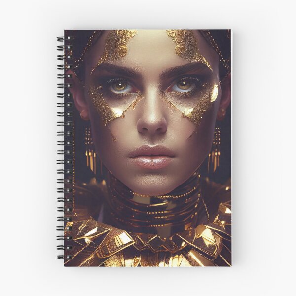 Item preview, Radiant and Regal: The Mesmerizing Presence of the Golden Goddess designed and sold by PosterManiaRo.